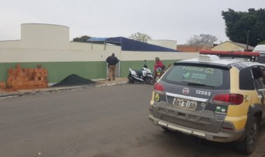 IBAITI : CEMEI é arrombado e até a comida das crianças foi levada pelos ladrões