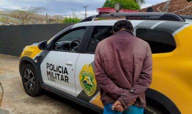 Ação rápida da PM prende suspeito de invadir escola e furtar igrejas em Ibaiti e Japira