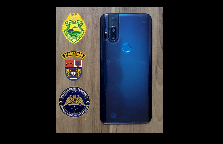 IBAITI :  Serviço de INTELIGÊNCIA da PM recupera celular FURTADO